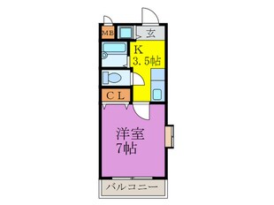 キララ的場の物件間取画像